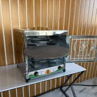 تنور گازی تمام استیل۶۰*۶۰چدن ۴۴ساجدار در همدان
