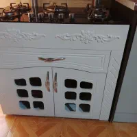 اجاق گاز صفحه ای با کمدش