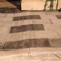 جذب نیرو سنگ کار  کف پیاده رو برای عراق بصره