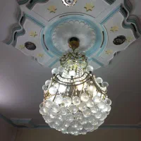 لوستر کریستال ۸ شعله