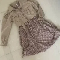 سارافون کت دخترانه مخصوص عید