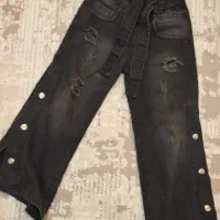 ست دو تکه دخترونه لباس عید  شلوار لی خارجی جدید