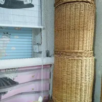سبد حصیری چوبی ،اسباب بازی