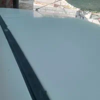 پراید۸۹ سفیدنصف کاپوت نصف گلگیررنگ