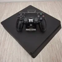 PS4 Slim 1TB سالم - نسخه قانونی - همراه لوازم کامل