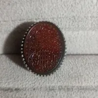 انگشتر کهف العباس خط عرب و رکاب عرب