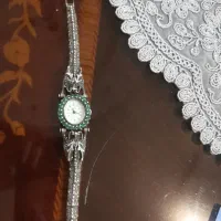 ساعت نقره جواهر