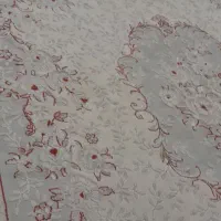 فرش ۶ متری گل ابریشم سه تخته