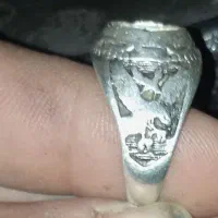 انگشترنقره باچندتاسنگ انگشتر