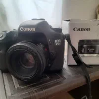 7d canon 50 f1.8|دوربین عکاسی و فیلم‌برداری|نیشابور, میدون بار|دیوار