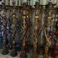 ۳۰عدد تنه قلیان برنج بلند عربی عمو قدرت