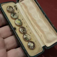 مجموعه دگمه نقاشی عیاردار