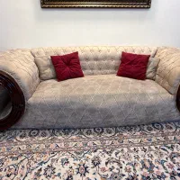 ست مبل و میز نهار خوری و جلو مبلی
