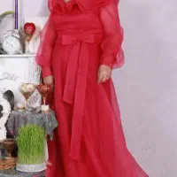 لباس مجلسی سایز ۴۶،۴۸ سرخابی