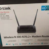 مودم DLink ADSL2 در حد نو