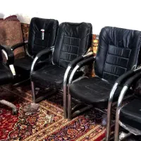 صندلی استیل انتظار