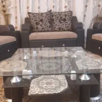 مبل ۷ نفره راحتی همراه با میز جلو مبلی