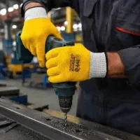 دستکش کار سیگما ۴۴۶/کف قیمت/جوشکاری/ضد برش