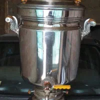 سماور گازی استیل مجلسی25 litr