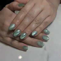 ترمیم ناخن رنگ و مش کراتین براشینگ و کرلی مژه