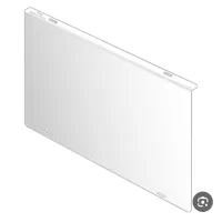 محافظ تلویزیون گلس ضربه گیر تلویزیون 65اینچ تمیز