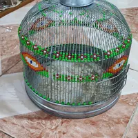 دو عدد قفس پرنده سالم و عالی