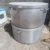 فروش دو عدد دیگ آلومینیوم رستورانی تعمیز