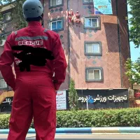 کار در ارتفاع با طناب، عایق و نانو،رنگ نور نما