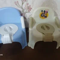 دوعدد توالت کودک دختر و پسر نونو دوتاشونم درب دارن