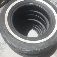 لاستیک پیکان دورسفید خط ریز