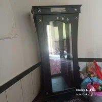 بوفه چوبی مشکی شیک