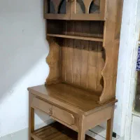 کافی بار ایستاده تمام چوب روس دستساز