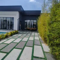 اجرای کامپوزیت نما حروف چوب