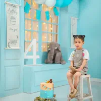 عکاسی کودک و نوزاد با فضای حرفه‌ای و دکور متنوع