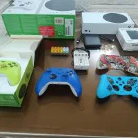 xbox series s 512G + hard external 500G|کنسول، بازی ویدئویی و آنلاین|قزوین, |دیوار