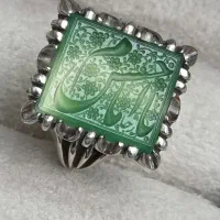 انگشتر  نقره رکاب آذری