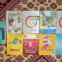 کتاب های کمک درسی پایه ی  هفتم سالم وتمیز سال۱۴۰۴