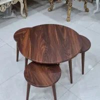 میزجلومبلی گـرد ۴تیکه