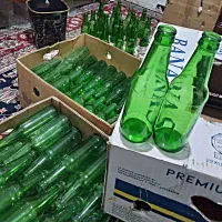 بطری شیشه ای ایستکی ۳۳۰ تشتکی