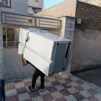 حمل بار اثاثیه یخچال ساید گاوصندوق کارگر تنها