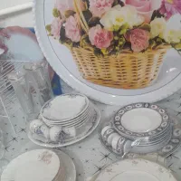 ظروف چینی وبلورمناسب جهیزیه عروس