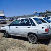 ماشین پراید تصادفی