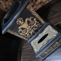 سطل و جادستمال کاغذی