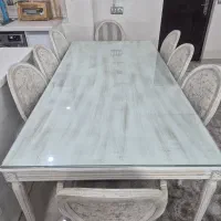 ست مبلمان با میز غذا خوری ۸ نفره
