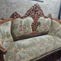 مبل سلطنتی با چوب گردو