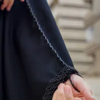 چادر مشکی عربی جده جواهردوزی پریسیما ندا اصل|لباس|مشهد, وحدت|دیوار