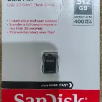 فلش SanDisk مدل  512ultra fit گیگ