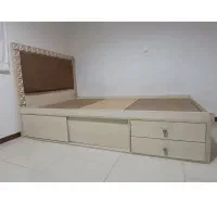 تختخواب یک ونیم نفره باکس داره