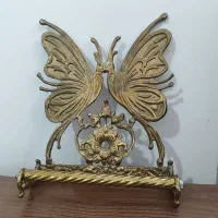 جا حوله ای برنجی پروانه