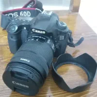 دوربین عکاسی 60D Canon با لنز 18-135 و کیف